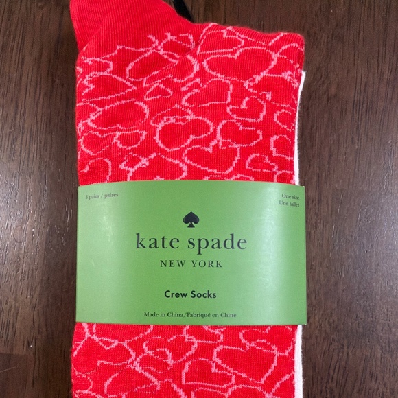 kate spade Accessories - Kate Spade New York 3-Pack Crew Socks